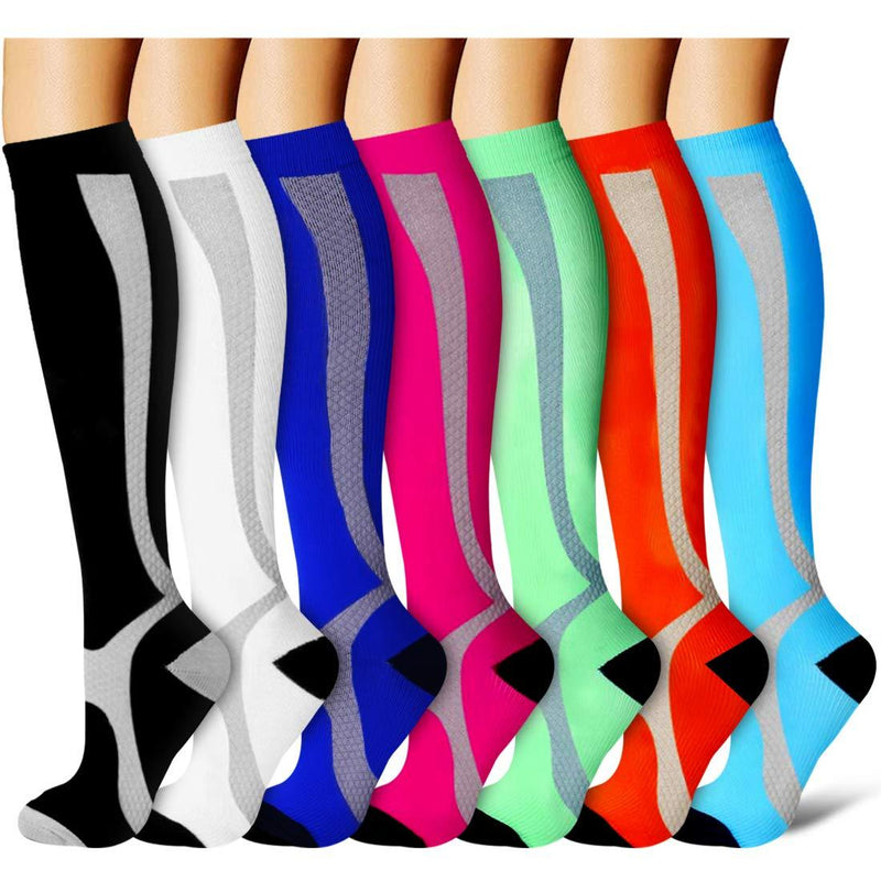 Compression Socks for Women and Men-Best Medical,for Running,Athletic,Circulation & Recovery