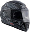 LS2 Helmets Motorcycles & Powersports Helmet's Stream (Axis Yellow Black, Small)