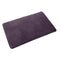 Clara Clark 2-Pack Bath Mat Set – Large and Small Bathroom Rug Set, Absorbent Memory Foam Bath Rugs, Non-Slip, Thick, Cozy Velvet Microfiber Bathrug, Plush Shower, Toilet Floor Bathmats Carpet, Black