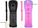 Yosikr Wireless Remote Controller for Wii Wii U - 4 Packs Pink+Red+Deep Blue+Blue