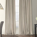 Half Price Drapes VPCH-VET1211-84 Signature Doublewide Blackout Velvet Curtain, Amber Gold, 100 X 84