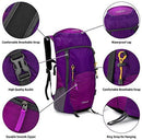 G4Free Lightweight Packable Hiking Backpack 40L Travel Camping Daypack Foldable