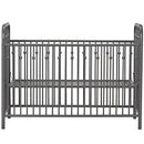 Little Seeds Monarch Hill Ivy Metal Crib, Gold