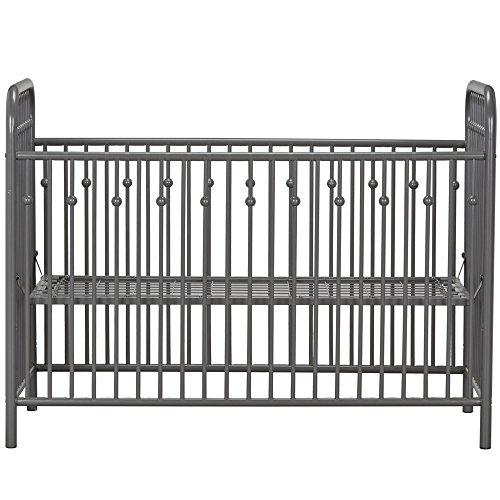 Little Seeds Monarch Hill Ivy Metal Crib, Gold