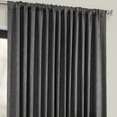 HPD Half Price Drapes BOCH-LN1857-84-DW Faux Linen Extra Wide Blackout Room Darkening Curtain, 100 X 84, Oatmeal