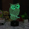 3D Illusion Animal Giraffe Remote Control LED Desk Table Night Light Lamp 7 Color Touch Lamp Kiddie Kids Children Family Holiday Gift Home Office Childrenroom Theme Decoration by HUI YUAN