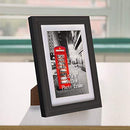 Amazing Roo 8.5 x 11 Document Frames with Mat Made for 11x14 Inch Picture Frame Without Mat Wall and Tabletop Display 2 Pack, Black