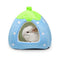 Spring Fever Small Big Animal Strawberry Guinea Pigs Rabbit Dog Cat Puppy Pet Fleece House Indoor Water Resistant Beds