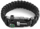 X-Plore Gear Emergency Paracord Bracelets | Set of 2| The Ultimate Tactical Survival Gear| Flint Fire Starter, Whistle, Compass & Scraper | Best Wilderness Survival-Kit for Camping/Fishing & More