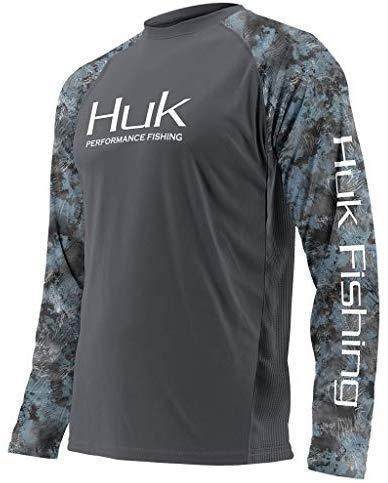 Huk Subphantis Double Header Vented Long Sleeve Shirt