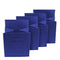 Sorbus Storage Cube Basket Bin, 6 Pack Navy Blue