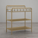 Little Seeds Monarch Hill Ivy Metal Crib, Gold