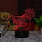 3D Illusion Animal Giraffe Remote Control LED Desk Table Night Light Lamp 7 Color Touch Lamp Kiddie Kids Children Family Holiday Gift Home Office Childrenroom Theme Decoration by HUI YUAN