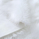 OJIA Deluxe Soft Fuzzy Fur Rugs Faux Sheepskin Shaggy Area Rugs Fluffy Modern Kids Carpet for Living Room Bedroom Sofa Bedside Decor(2 x 3ft, Grey)