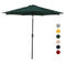 Grand Patio 10 FT Super Sturdy Aluminum Patio Umbrella, UV Protected Outdoor Umbrella, Green