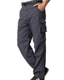 Mens Hiking Pants Adventure Quick Dry Convertible Lightweight Zip Off Fishing Travel Mountain Trousers