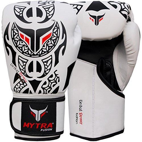 Mytra Fusion Boxing Gloves 10oz 12oz 14oz 16oz Boxing Gloves for Training Punching Sparring Punching Bag Boxing Bag Gloves Punch Bag Mitts