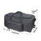 ARMYCAMOUSA Military Tactical Wheeled Deployment Trolley Duffel Bag Heavy-Duty Camping Hiking Running Trekking