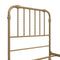 Little Seeds Monarch Hill Wren Metal Twin, Gold Bed